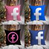 Classic Logo F-facebook Cushion Cover Premium Comfort Reversible Pillow Cove -Two In One Design for Any Room & Car Interior