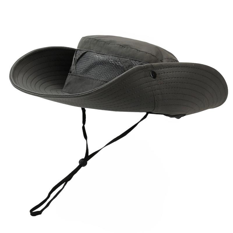 Sunscreen hat men's summer sun hat outdoor climbing sun new breathable bucket hat fishing hat women