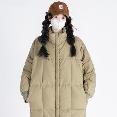 New Down Padded Clothes for Women's Winter Long Padded Jackets Are Loose Over the Knee and Thickened Padded Jackets Are Trendy.