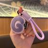 Customizable Leather Letter Keychain Pendant for Girls and Couples