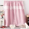 Miniature Decorative Window Curtain Stripe Curtain Accessory For 1/12 Dollhouses Scene Bedroom Landscape Accessories