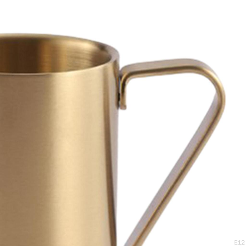 Coffee Mug Double Walled Stainless Steel Juice Milk AntiSlip Handle Portable Durable Versatile