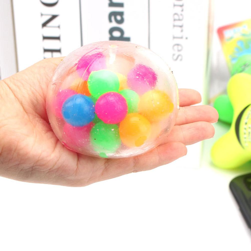 3 Pcs/Set Stress Relief Balls Toys Squeezing Balls for Stress Relief and Better Focus Toy for Kids