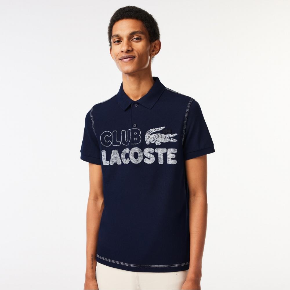 

LACOSTE Мужская летняя рубашка поло с рисунком PH5452 53G 166