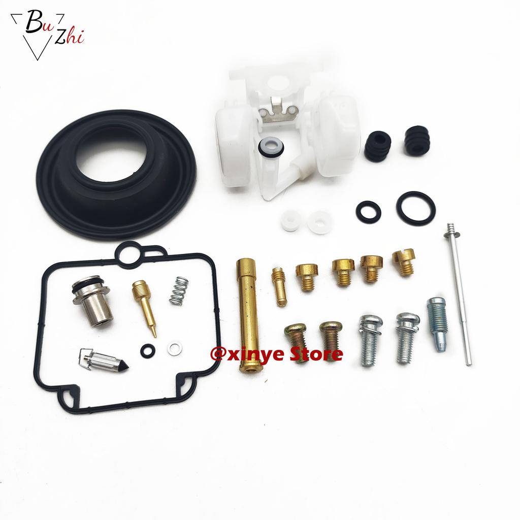 Carburetor Repair Kit Pilot Screw Jet Needle Float Valve Gasket vacuum diaphragm for Suzuki Bandit  GSF400 GK75A 91-97 GSF 400
