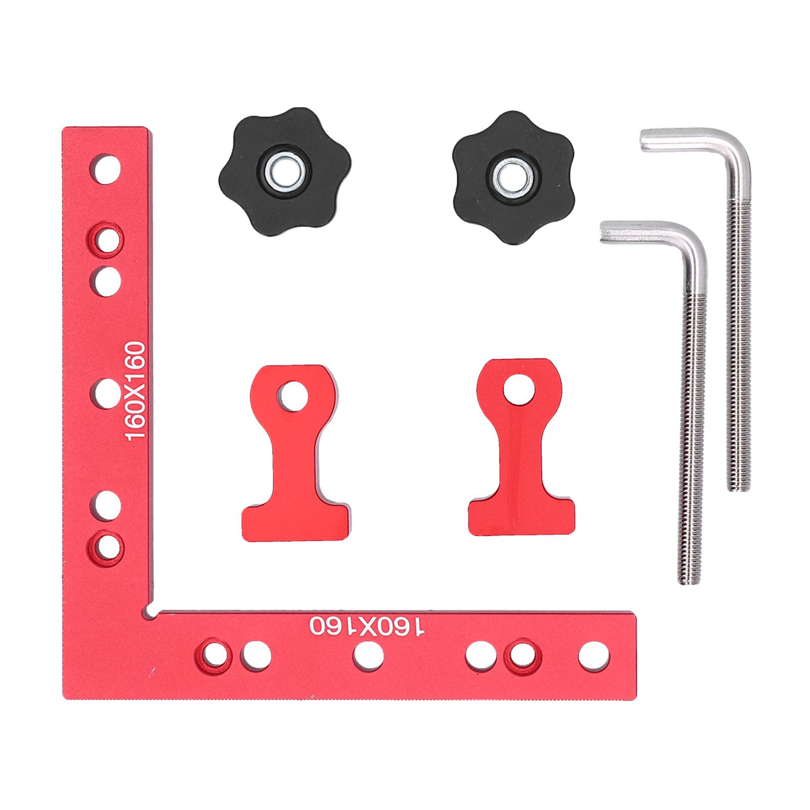 

90 градусов Деревообрабатывающий угольник Прямоугольная линейка позиционирования Фиксированный блок Приспособление для обработки с ЧПУ