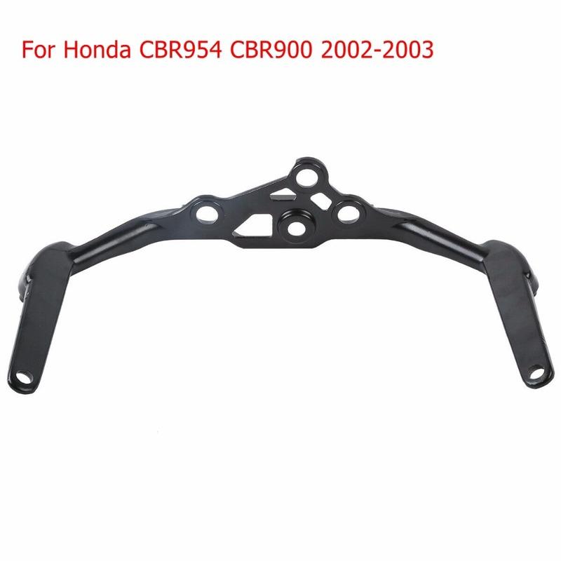Motorcycle Aluminum Black Front Headlight Fairing Bracket For Yamaha R1 2002-2014 R6 1999-2016 Honda CBR600RR 1000RR 2003-2006