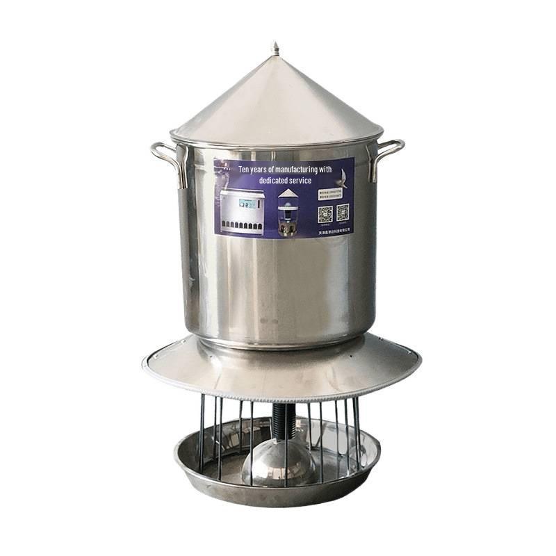 Automatic Poultry Feeder with Timer and Remote Control