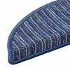 Self Adhesive Stair Treads 15 Pcs Blue 56 X 17 X 3 Cm
