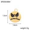 CARLIDANA Halloween Fun Party Accessories Charm Stainless Steel Pumpkin Skull Ghost Gold Plated Hat Titanium Steel Pendant