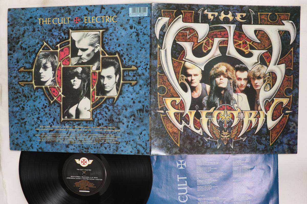 LP Record CULT  Electric BEGA80 BEGGARS BANQUET 1987 UK Rock Used