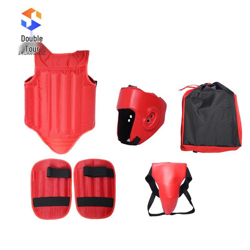 Sanda Combat Training Protective Gear Set