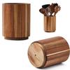 Wooden Kitchen Utensil Holder 16.5cm Tableware Storage Shelf Large Fork Organizer  Pantry Cabinet