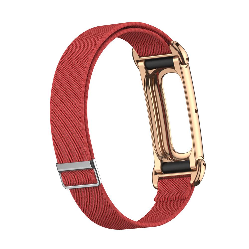 Advanced Adjustable Elastic Nylon Band Metal Frame Case For Google Fitbit Air Sport Replacement Wrist Bracelet Multi Color