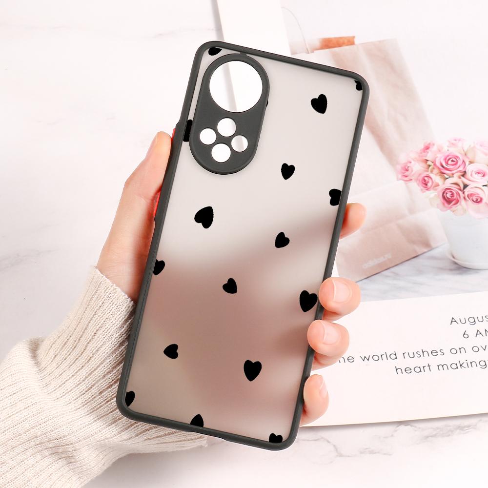 Honor 50 Case Funda Luxury Cover For Huawei Y6 2019 Case For Honor 9A 9X 8X 20 60 P40 Lite P30 Pro P50 Nova 9 Pro Flower Bumper
