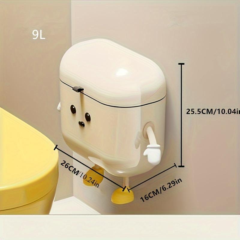 

Модный подвесной мусорный бак, симпатичный настенный мусорный бак для ванной комнаты, мусорный бак для кухни и гостиной, контейнер для отходов большой емкости