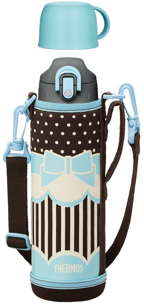 

Thermos Vacuum Insulated 2WAY Bottle Ribbon Blue RBBL 1.03L/1.0L FHO-1000WF