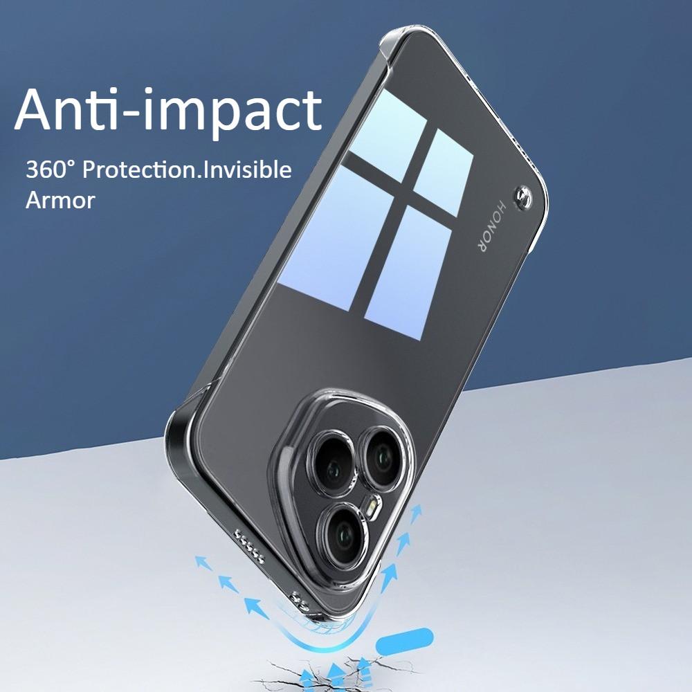 For Honor 400 300 200 100 90 80 70 Pro Ultra 80SE Frameless PC Phone Case For Honor Power Transparent Ultra-thin Protective Cover