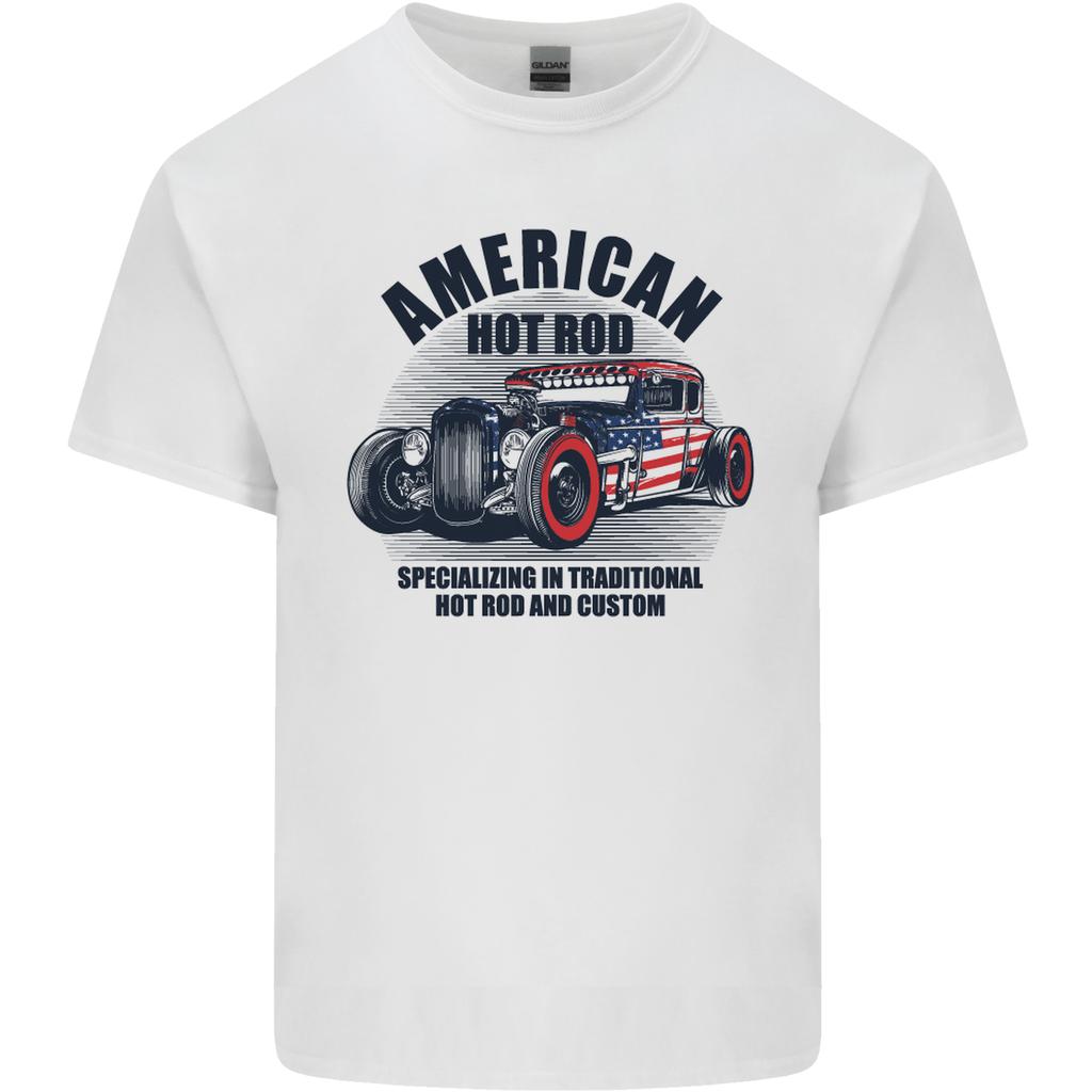 American Hot Rod Hotrod Enthusiast Car Unisexs Light Cotton TShirt