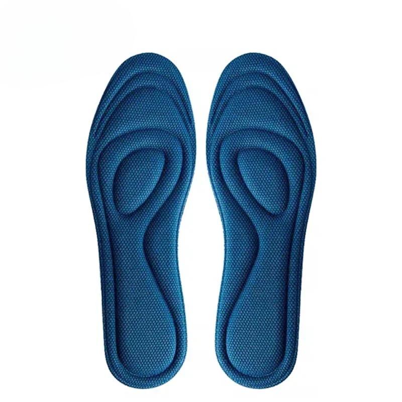 2 Pairs Memory Foam Orthopedic Insoles for Shoes Antibacterial Deodorization Sweat Absorption Insert Sport Shoes Running Pads