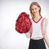Tanz-Pompoms Schafttyp Flauschig PET Doppelpass Cheerleader Handblume Ball Dekoration für Fußball