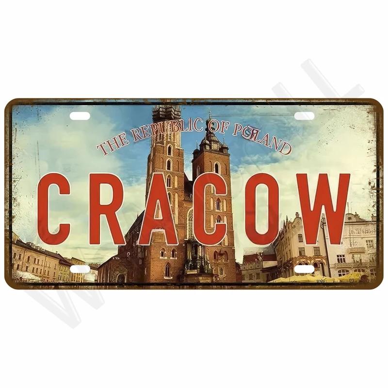 Vintage Metal Plate Tin Sign Plates Bar Retro Metal Sign Wall Art Mural Aesthetic Room Home Decor Items Poster Garage Decorat