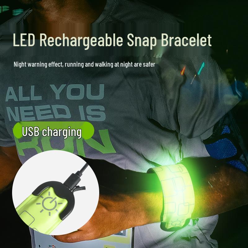 

Светодиодный нарукавник с USB-подзарядкой для бега на открытом воздухе Blue