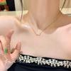 Women's Collarbone Light Luxury Bow Pendant Necklace