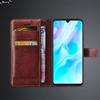 Kartenhalter-Abdeckung Ledertasche für Huawei P30 Lite / P30 Lite 2020 / P30 Lite XL Hülle Retro Wallet Einbautasche Fundas Coque