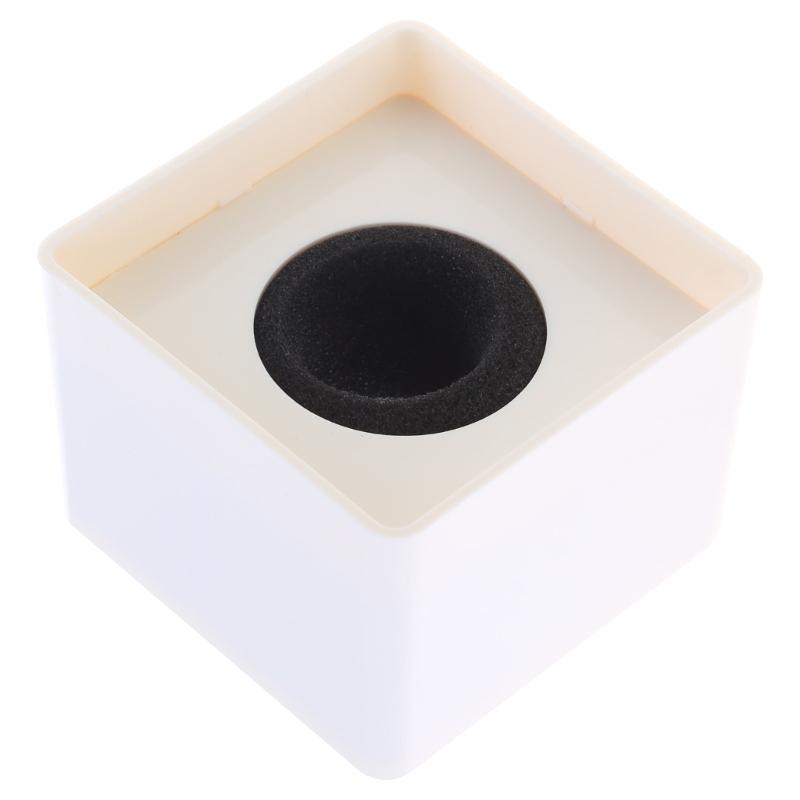 Universal Square Microphone Stand ABS Microphone TV Logos Flags Portable Shaped Holder News Reporter Injection