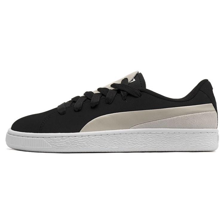 (WMNS) PUMA Basket Crush Paris Sneakers Black/Grey Women s 369598-03 EU 35.5