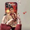 Vintage Classic S-scarface Fit For iPhone 16 15 Promax Phone Case iPhone 14 11 12 High End 13 Pro Silicone