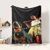 Dog Flannel Blanket Throw Blanket Soft Warm Sofa Bed Camping Home Decor Unique Christmas Gift C9211757