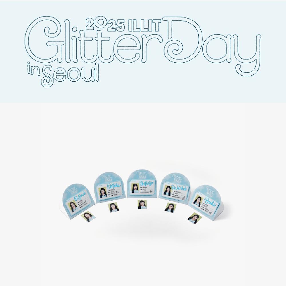 

2025 ILLIT Glitter Day in Seoul ID Card Set YUNAH