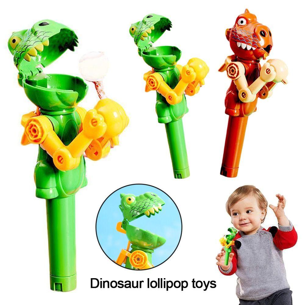 Toy For Children Christmas Gift Candy Storage Lollipop Robot Holder Dinosaur Shape Lollipops Case