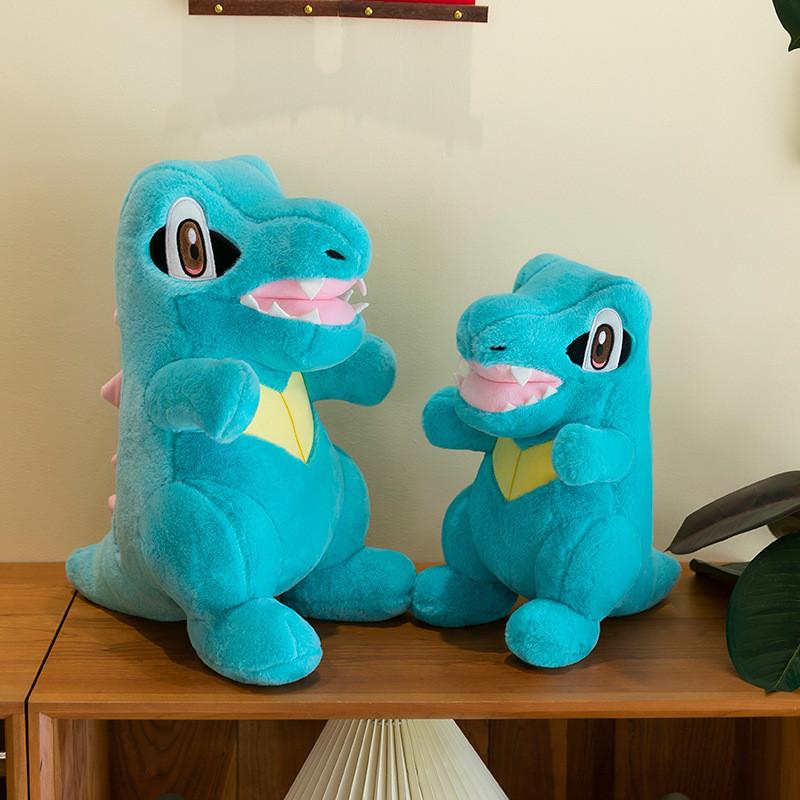 Totodile Toy Plush Cartoon Stuffed Animal Doll Decoration Kids Gift