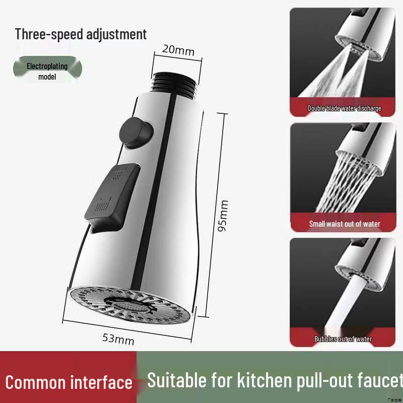 Gongzuo Kitchen Pull-Out Faucet Sprayer Head