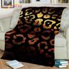 3D Wild Sexy Leopard Stripe Print Blanket,Soft Throw Blanket for Home Bedroom Bed Sofa Picnic Travel Office Cover Blanket Kids