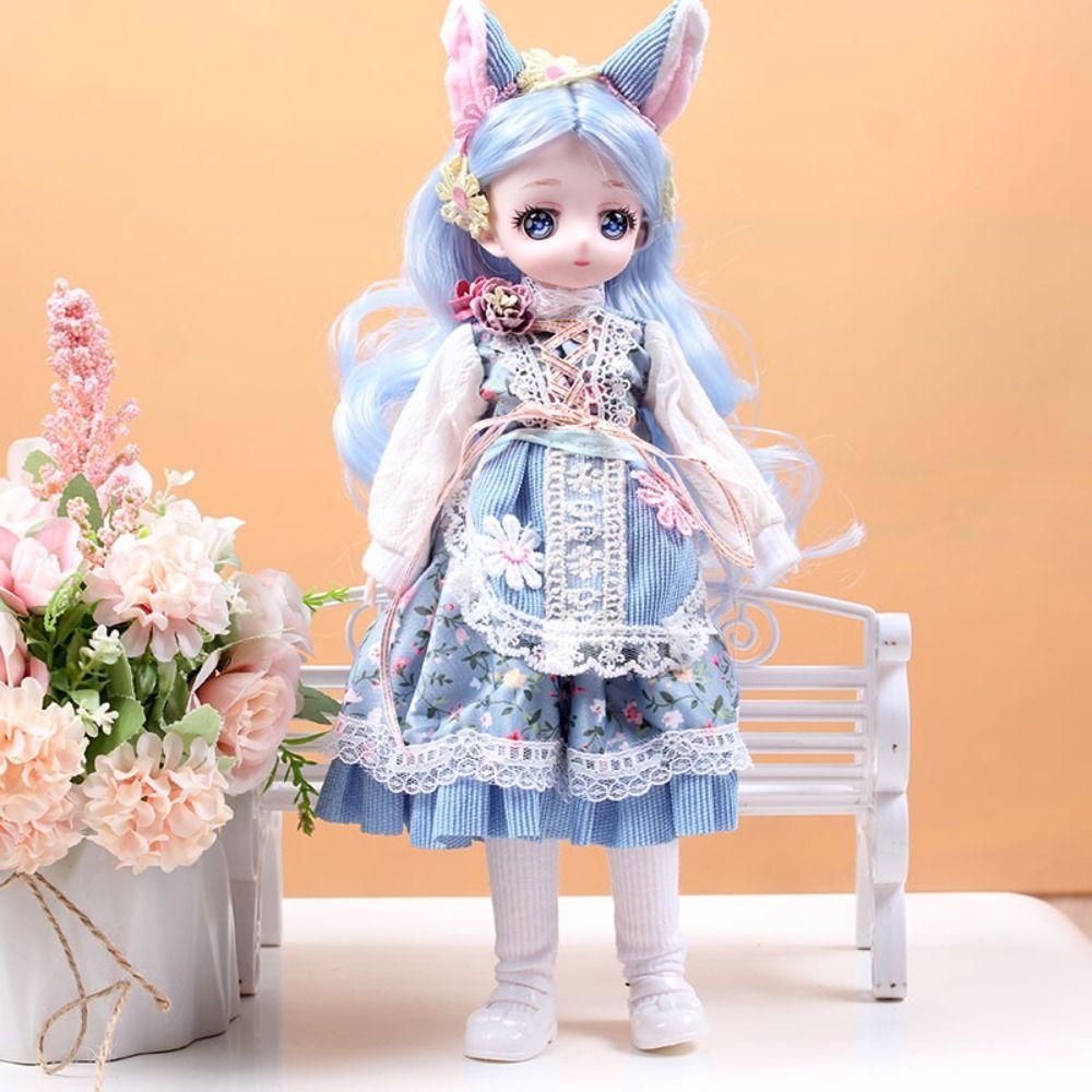 

Многофункциональная кукла BJD с одеждой, съемные шарниры, 30 см, куклы 1/6, привлекательные глаза, красочная игрушка