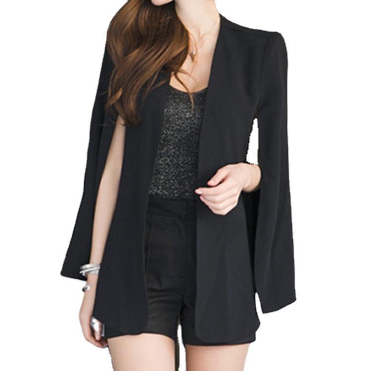 2023 European & American Style Short Royal Sister Cape Jacket