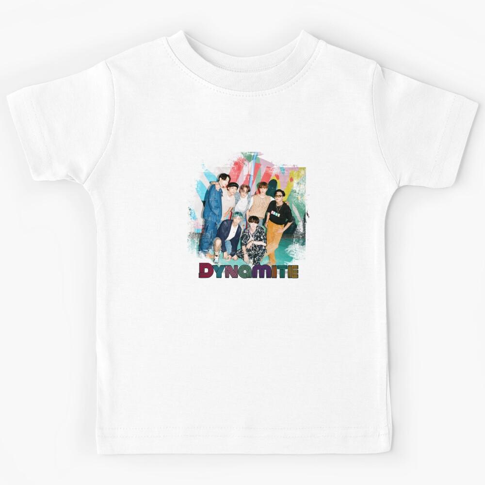 BTS - Kpop Dynamite Art Vibe Kids T-Shirt 150