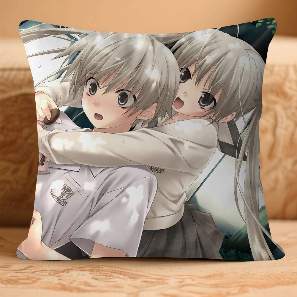 

Yosuga Anmie No Sora-A Pillow Case Removable Washable Cushion Cover – All-Season Soft Linen 16x16Inch