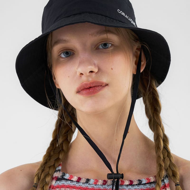 

CORALIQUE Панама для серфинга Черная BK(Black)_F