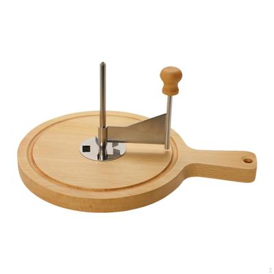 Cheese Curler Chocolate Shredder Manual Tool with Wooden Handle Stainless Steel Rustproof