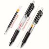 8pcs High-Capacity Writing Pens, Gel Pens in Black and Blue, School and Office Supplies