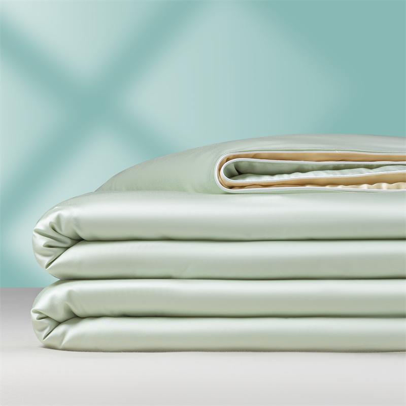 Wash Ice Silk Double Combination Summer Cool Quilt,Cold Air Condition Thin Blanket