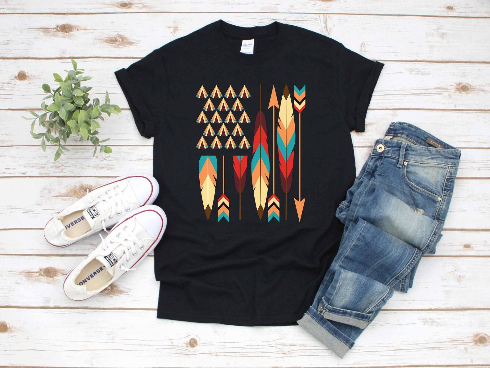 Native American Flag USA / T-Shirt / Tank Top / T-shirt / T-shirt /T-shirt / Apparel Gift XL