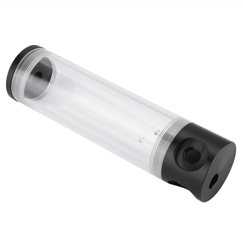 50mm Diameter G1 4 Thread DIY Extra Long Cylinder Water cooled Tank for Computer Cooling