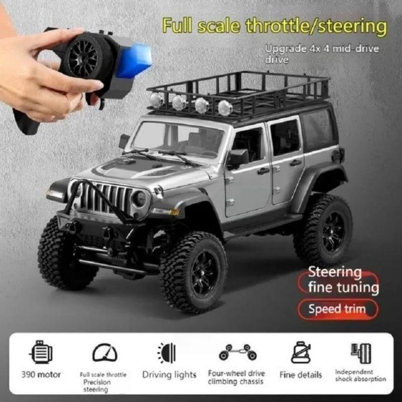 ANW3  RC CAR RC Jeep Wrangler Remote Control Car Full Scale Crawler MN128 MN168 MN78 MN82 WPL C54 Climbing Truck Toys Collect Gifts