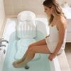 Luxury Bath Mat with 4D Breathable Mesh Soft Quick Dry Prevents Odor Thick Padding Gentle Body Care Relaxing Soak